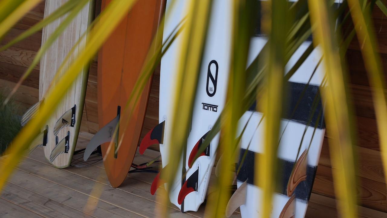 エンシニータス Surfhouseモーテル エクステリア 写真